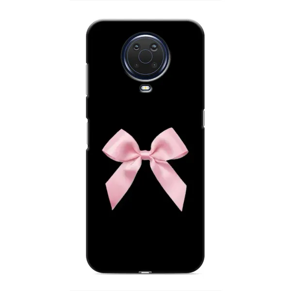 Чехол с рисунком «Бант на черном» для Nokia G20 Чехол с рисунком «Бант на черном» для Nokia G20