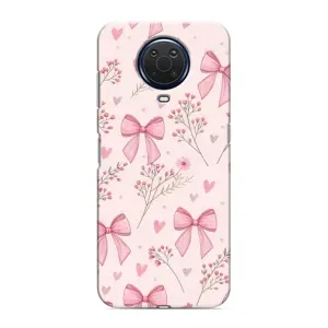 Чохол банти для Nokia G20 (Банти з квітами)