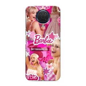 Силиконовый Чехол Барби Фильм на Nokia G20 (Барби)