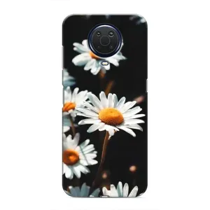 Чохол з ромашками на Nokia G20 (Білі ромашки)