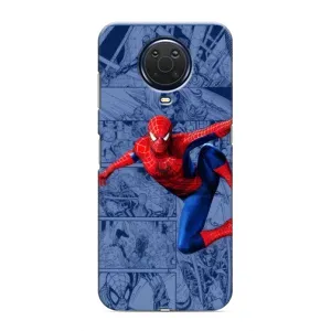 Силиконовый Чехол для Nokia G20 (Человек Паук)