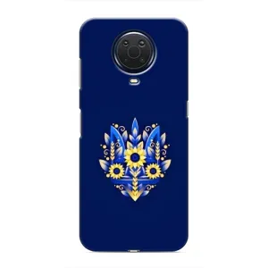 Чехол Укр Символика для Nokia G20 (Цветущий Герб)