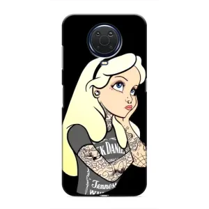 Чехол Стильные девушки на Nokia G20 (Девушка обиделась)