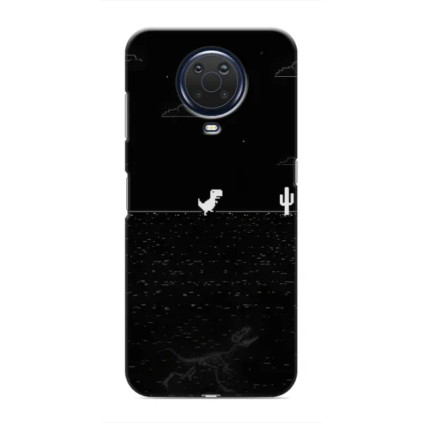 Чехол с рисунком «Динозаврик» для Nokia G20