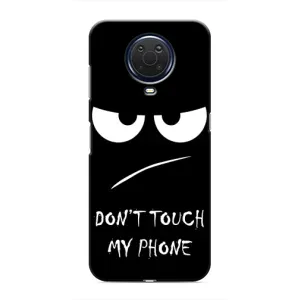 Чехол с прикольным текстом на Nokia G20 (Dont)