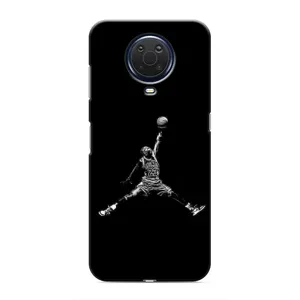 Силиконовый Чехол Nike Air Jordan на Нокиа Джи 20 (Джордан)