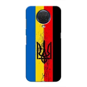 Чехлы УПА (Красно-Чёрный) на Nokia G20 (Флаг УПА)