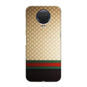 Чехлы Бренд GUCCI для Nokia G20 (Фон Гуччи)