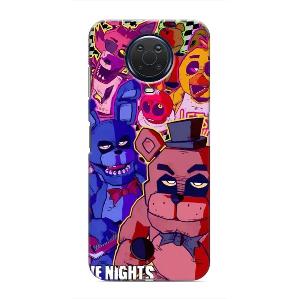 Чехол с рисунком «Фредди» для Nokia G20