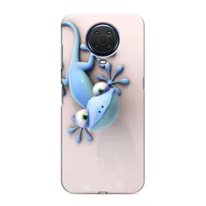 Чехлы с изображением разных животных для Nokia G20 (Геккон)