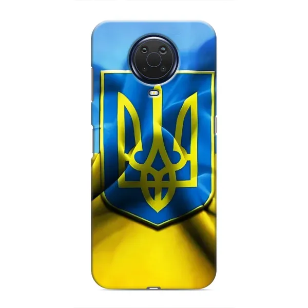 Чехол с рисунком «Герб и Флаг Украины» для Nokia G20 Чехол с рисунком «Герб и Флаг Украины» для Nokia G20
