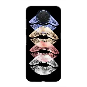 Чехол Стильные девушки на Nokia G20 (Губы)