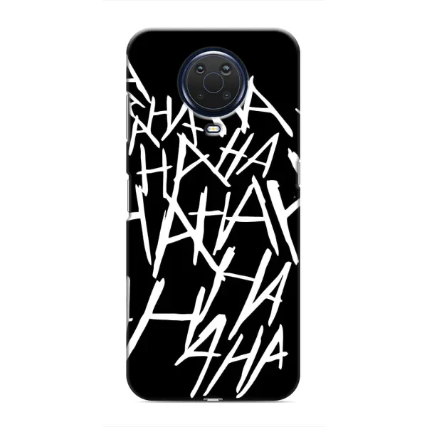 Чехол с рисунком «Хахаха» для Nokia G20
