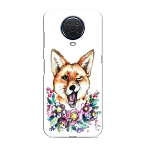 Чехол с Лисичкой для Nokia G20 (Хитрая лиса)