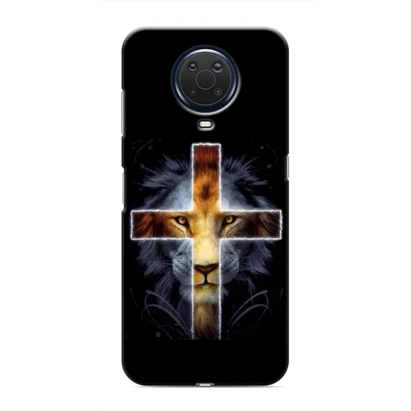 Чехол с рисунком «Иисус Лев» для Nokia G20 Чехол с рисунком «Иисус Лев» для Nokia G20