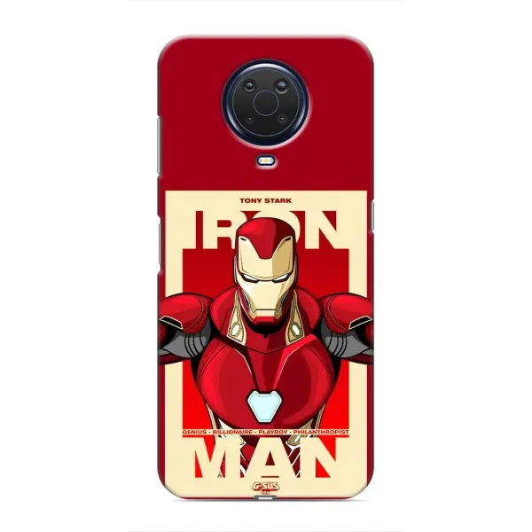 Чехол с рисунком «Iron man» для Nokia G20 Чехол с рисунком «Iron man» для Nokia G20