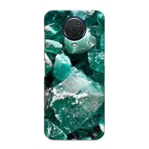 Чохол (Дорого-богато) на Nokia G20 (Смарагд)