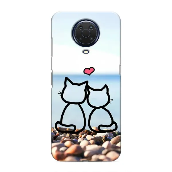 Чехол с рисунком «Котейки» для Nokia G20 Чехол с рисунком «Котейки» для Nokia G20