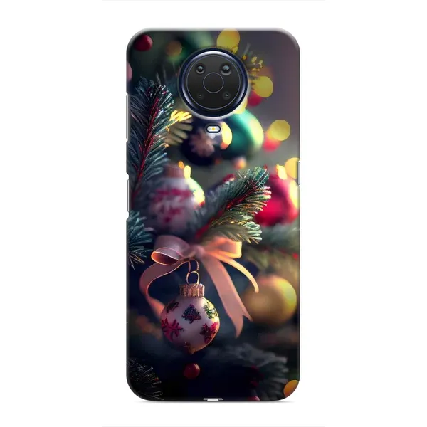Чехол с рисунком «Красивая елочка» для Nokia G20 Чехол с рисунком «Красивая елочка» для Nokia G20