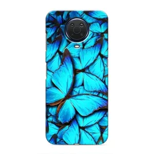 Силиконовый бампер с картинкой животных для Nokia G20 (Крылья бабочек)
