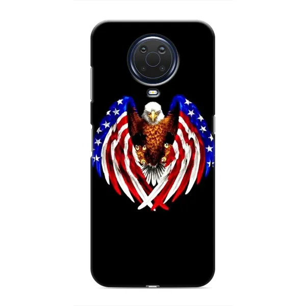 Чехол с рисунком «Крылья США» для Nokia G20 Чехол с рисунком «Крылья США» для Nokia G20