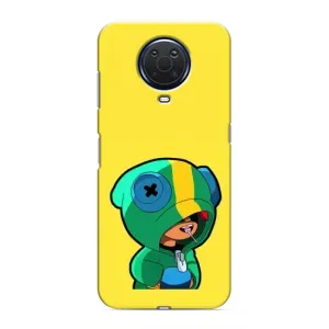Чохол Бравл Старс для Nokia G20 (Леон (LEON))