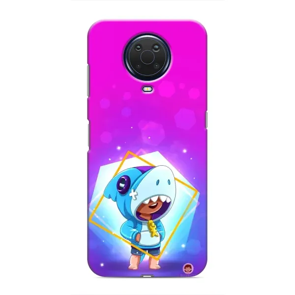 Чехол с рисунком «Леон в костюме Акулы» для Nokia G20