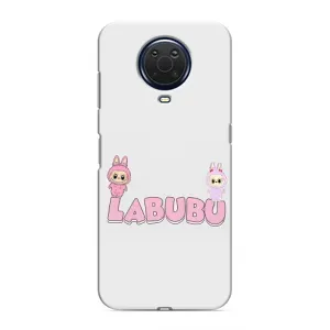 Чехол с принтом Лабубу для Nokia G20 (Логотип Лабубу)