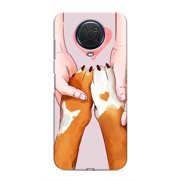 Чехол с рисунком «Любовь к собакам» для Nokia G20 Чехол с рисунком «Любовь к собакам» для Nokia G20