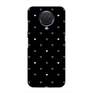 Чехлы с тематикой "Маленькие Сердечки" на Nokia G20 (Маленькие сердечки)