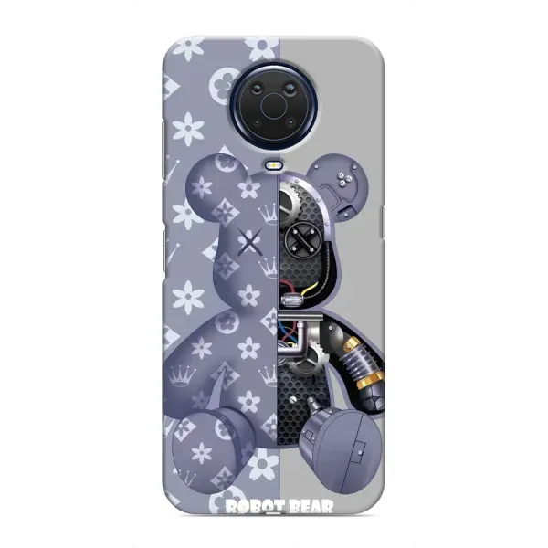 Чехол с рисунком «Медведь Louis Vuitton» для Nokia G20