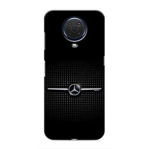 Силиконовый бампер с картинкой машины на Nokia G20 (Mercedes)
