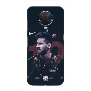 Чехлы Лео Месси Аргентина для Nokia G20 (Месси 10)