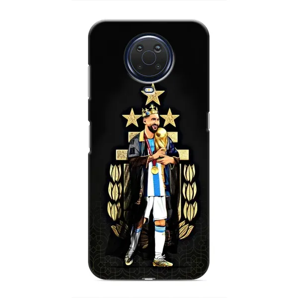 Чохол з малюнком «Мессі король» для Nokia G20 Чохол з малюнком «Мессі король» для Nokia G20