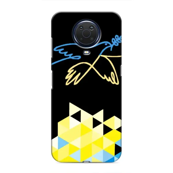Чехол с рисунком «Мир для Украины» для Nokia G20 Чехол с рисунком «Мир для Украины» для Nokia G20