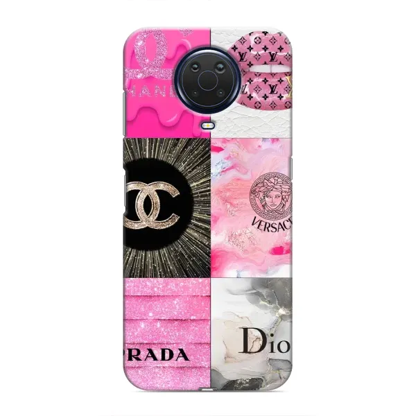 Чехол с рисунком «Модница» для Nokia G20 Чехол с рисунком «Модница» для Nokia G20