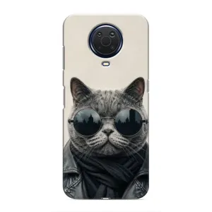 Чехол на тематику: Коты для Nokia G20 (Модный кот)
