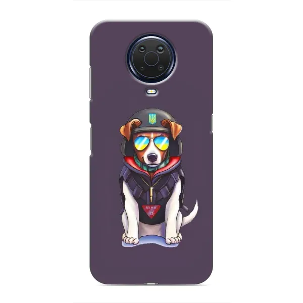 Чехол с рисунком «Модный Патрон» для Nokia G20
