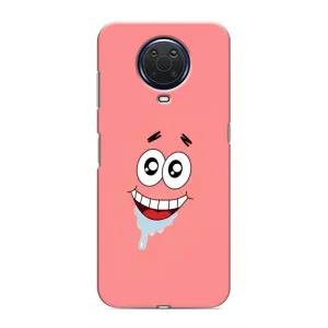 Чехлы с Патриком на Nokia G20 (Мордочка Патрика)