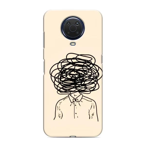 Чехол с рисунком «Мысли» для Nokia G20 Чехол с рисунком «Мысли» для Nokia G20