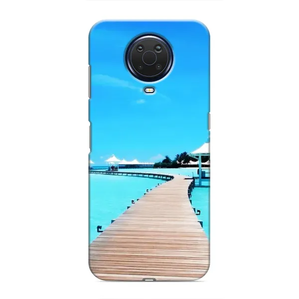 Чехол с рисунком «Набережная» для Nokia G20