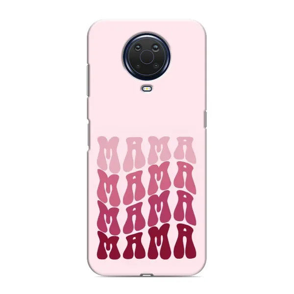 Чехол с рисунком «Надпись мама» для Nokia G20 Чехол с рисунком «Надпись мама» для Nokia G20