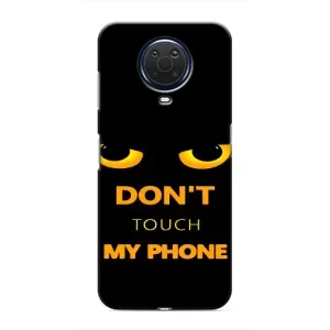 Чохол з Прикольним Принтом на Nokia G20 (Не чіпай мій телефон)
