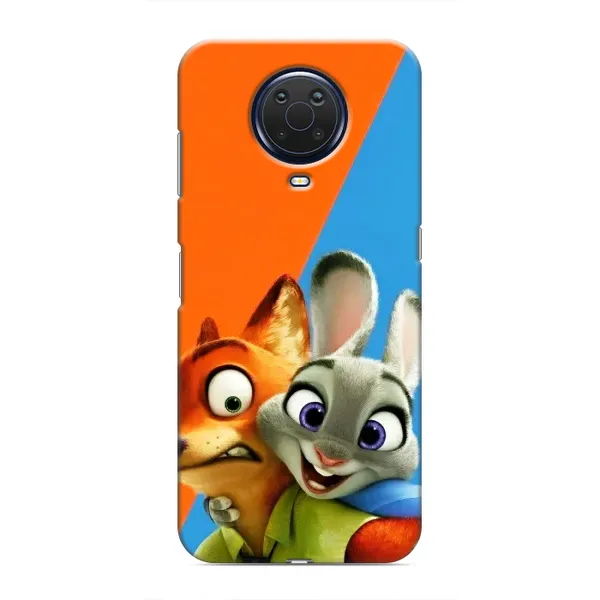 Чехол с рисунком «Ник и Хопс» для Nokia G20 Чехол с рисунком «Ник и Хопс» для Nokia G20