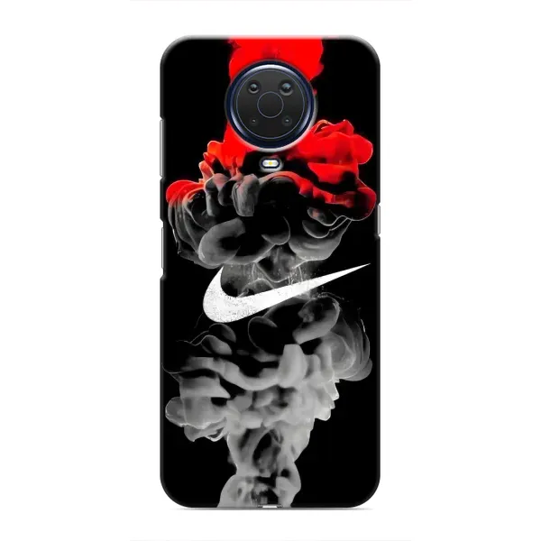 Чехол с рисунком «Nike дым» для Nokia G20 Чехол с рисунком «Nike дым» для Nokia G20