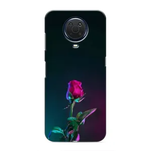 Чехлы с принтом Розочки для Nokia G20 (Ночная роза)