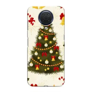 Чехол Новогодняя Елка на Nokia G20 (Новогодний принт)