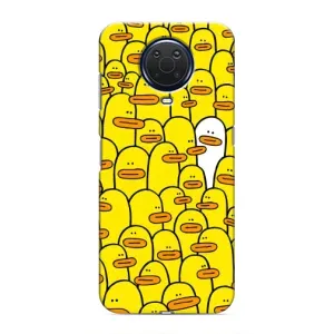 Силиконовый бампер с картинкой животных для Nokia G20 (Особенный)