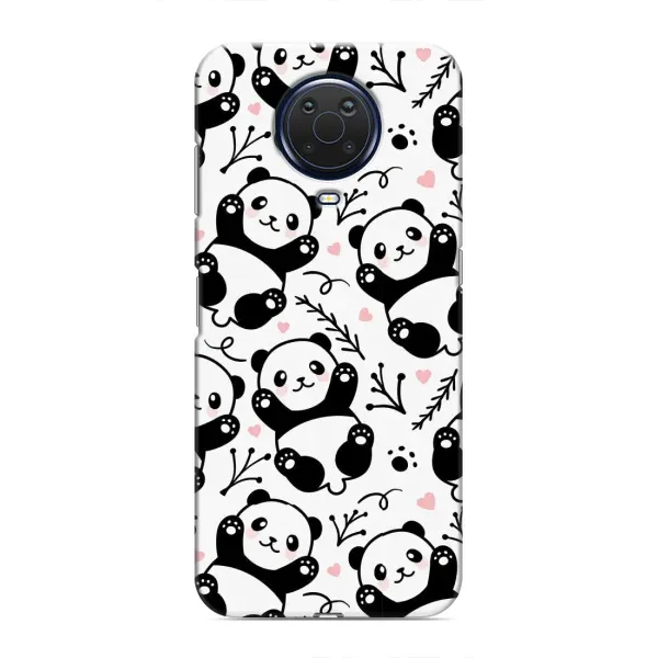 Чехол с рисунком «Пандочки» для Nokia G20 Чехол с рисунком «Пандочки» для Nokia G20