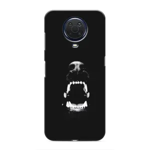 Чехол с рисунком «Пасть добермана» для Nokia G20